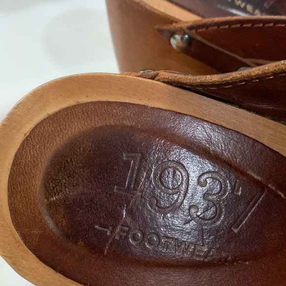 🔥1/2 OFF SUMMER SALE🔥 VINTAGE 1937 Footwear Studded Clog Mule - Picture 6 of 12